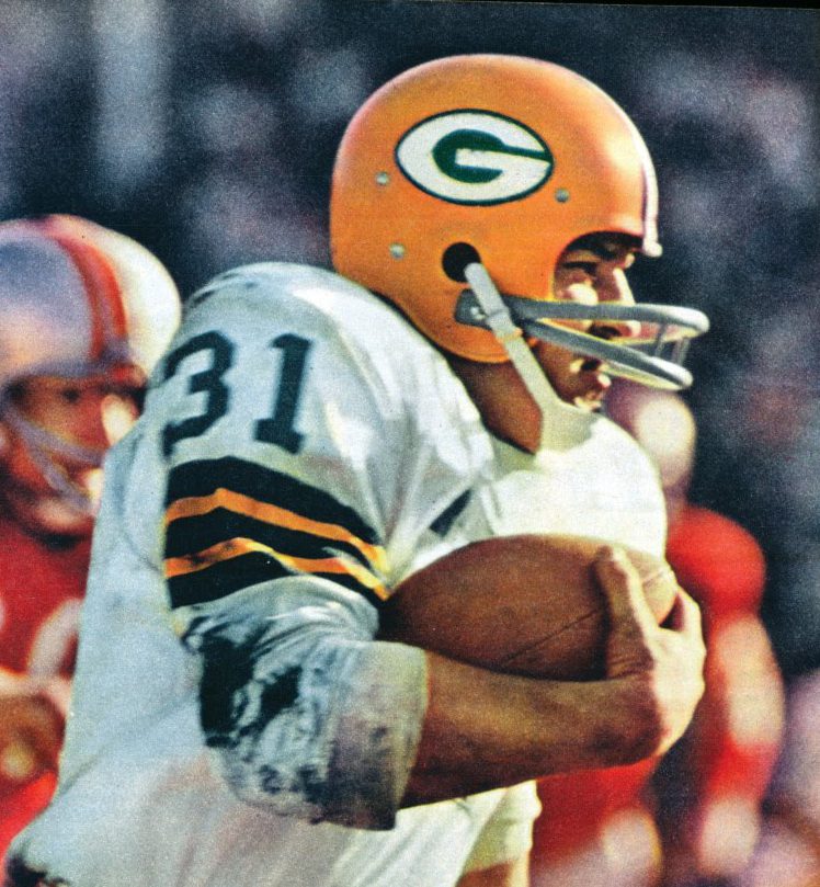 Green Bay Packers Jimmy Taylor, 1966 Nfl Championship
