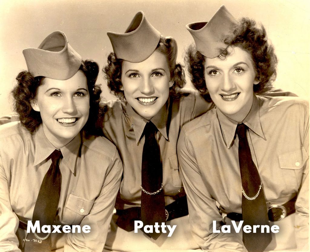 the andrews sisters the official licensing website of the andrews